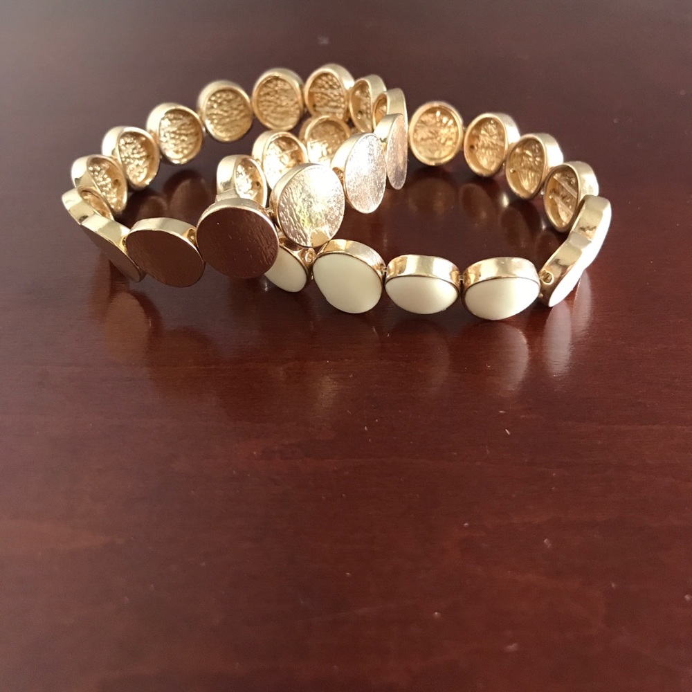 2 dangle bracelets