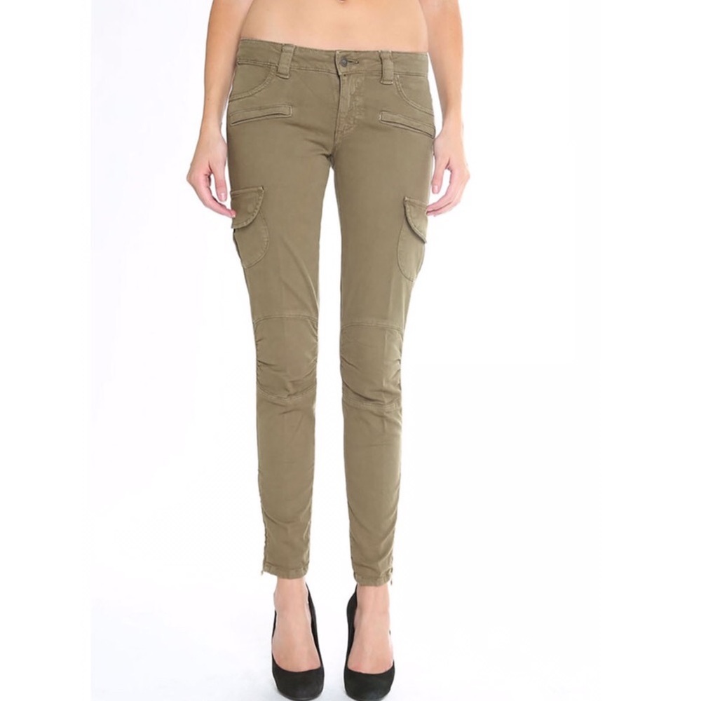 Siwy Drew Cargo Skinny Jean in Palm