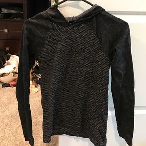 Hooded  BeBe athletic top, never worn