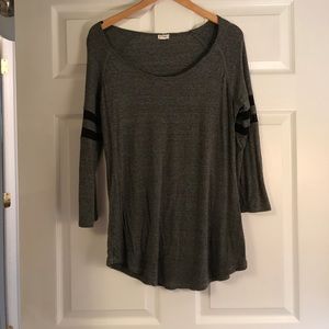 Gray Long sleeve Garage Shirt