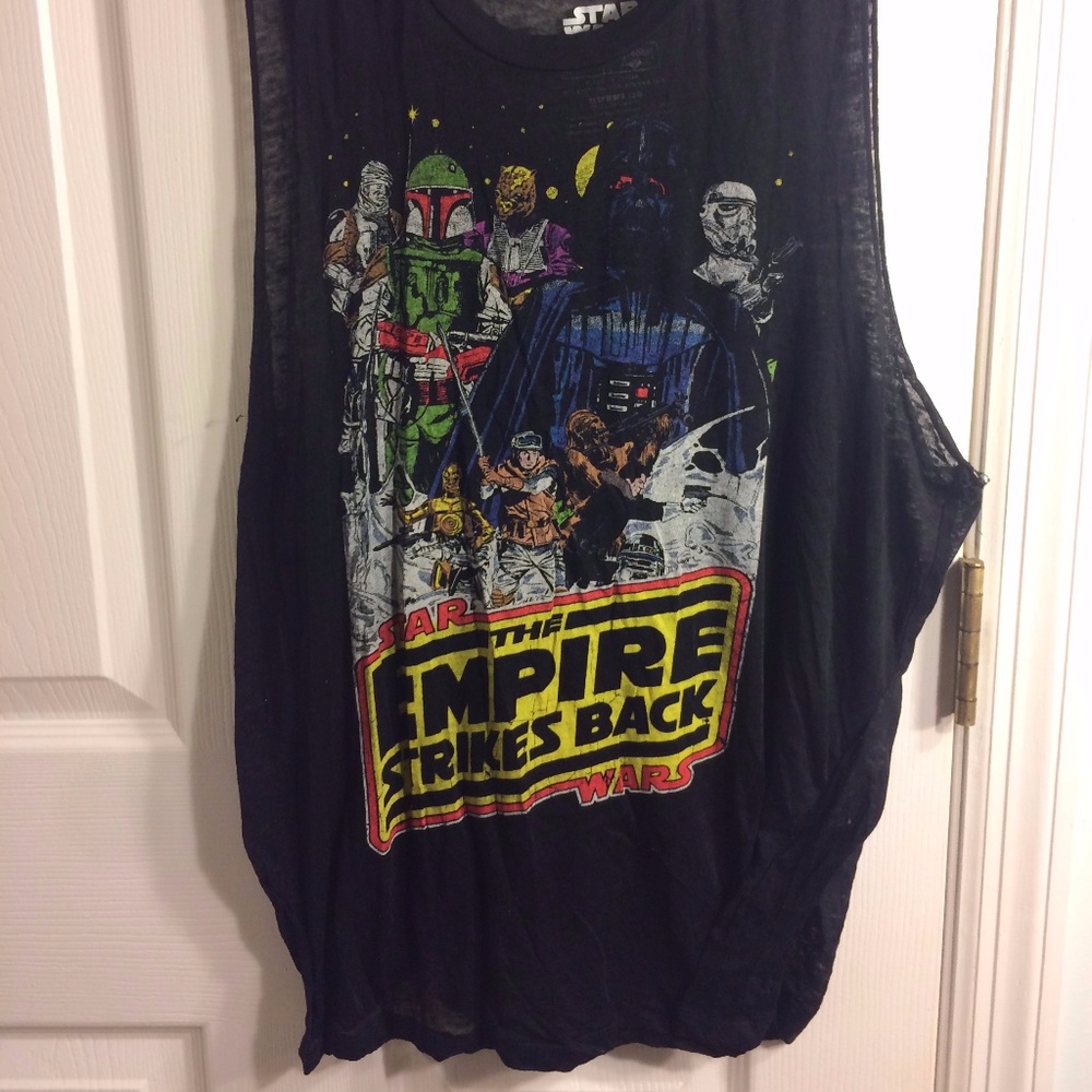 The Empire Strikes Back transparent Muscle Tee