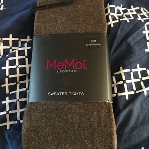 Brand new brown sweater tights
