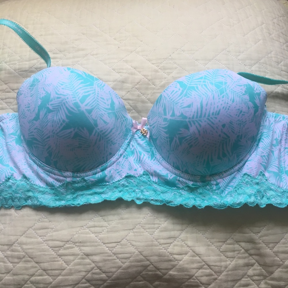Tropical Supportive Push-Up Bra