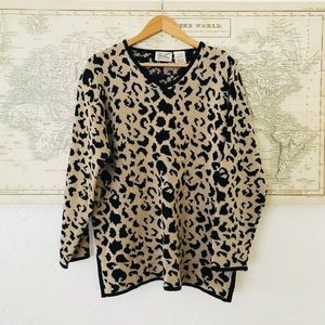 Vintage Leopard Sweater