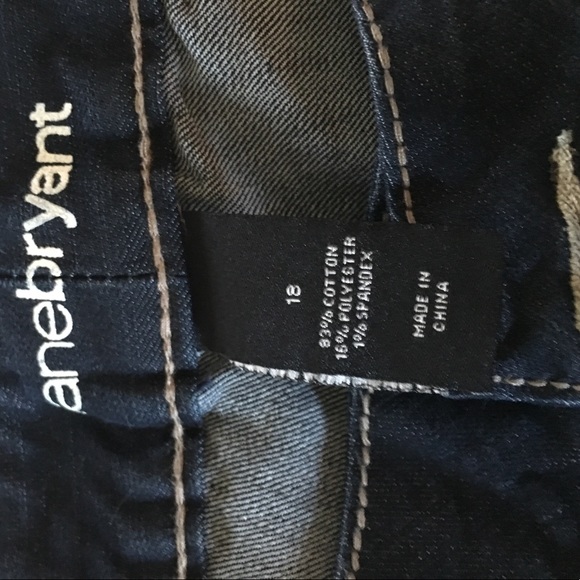 Lane Bryant dark blue skinny jeans NWOT - Picture 5 of 5