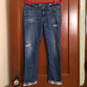 Arizona Jeans with plaid details