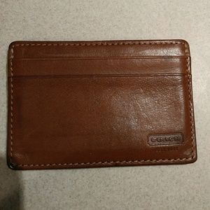 Coach ID / Credit Card Holder