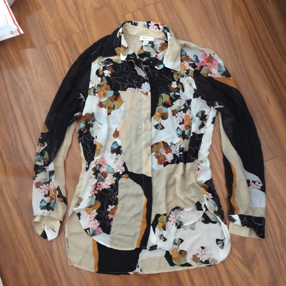 3.1 Phillip Lim Floral Blouse