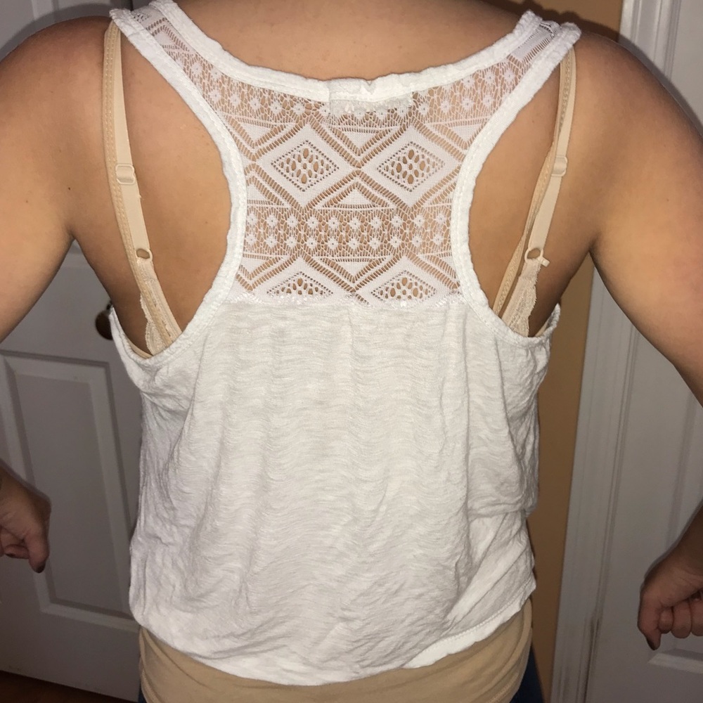 Aztec Lace Racerback Top