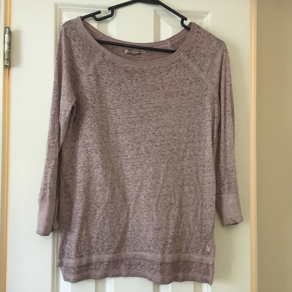 Light Purple 3/4 sleeve top