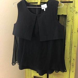 Silk and Chiffon 2 piece top Sm from Wai Ming