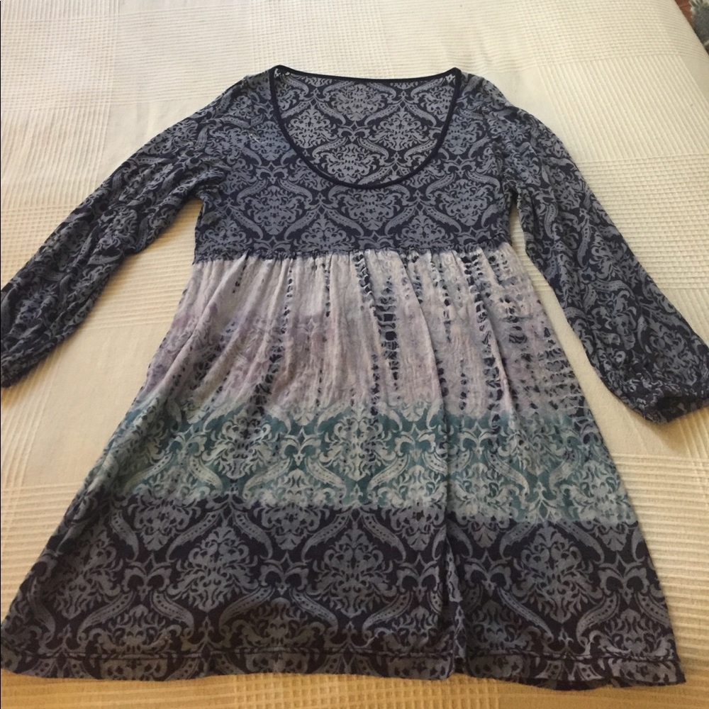 Lucy burnout floral print top