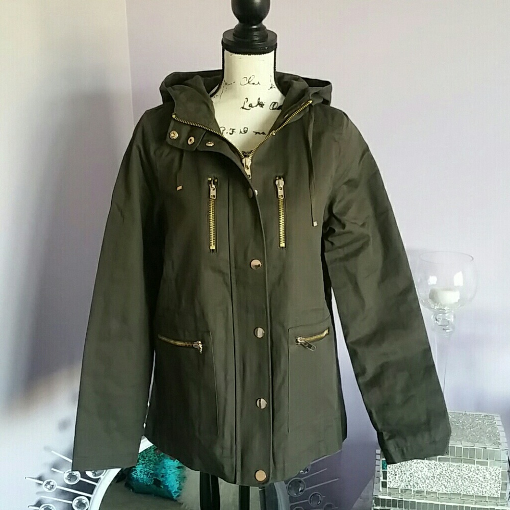 ◾last 2◾olive green utility jacket◾