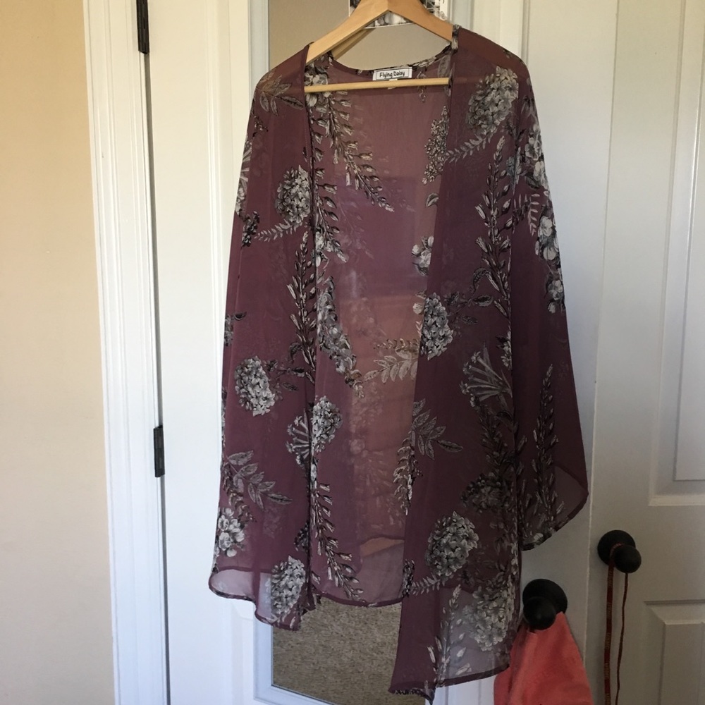 Printed Kimono
