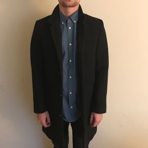 Men's Winter Wool Coat size Small