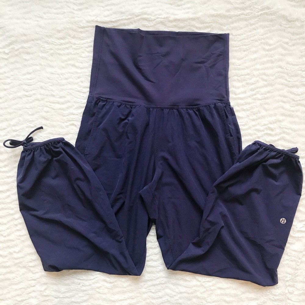 Lululemon Purple Tie Bottom Pants