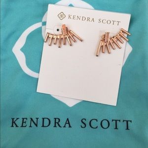 Rose Gold Kendra Scott Ear Climbers