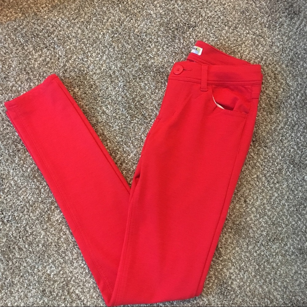 Red Leggings