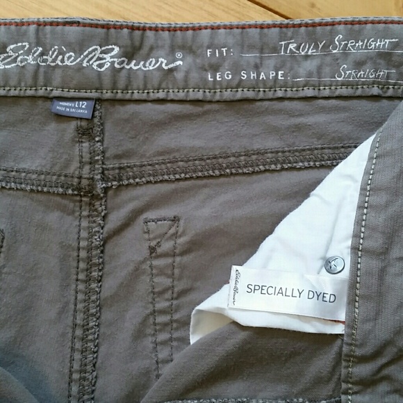 Eddie Bauer gray corduroys - Picture 6 of 8