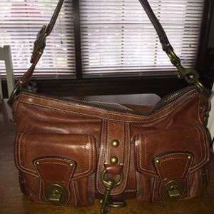 Leather Coach Satchel
