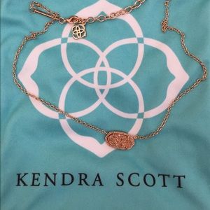 Kendra Scott Rose Gold Necklace