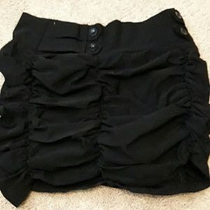 Rouched Mini skirt