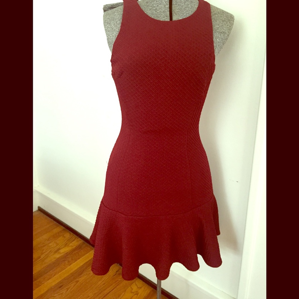 Urban Outfitters ASTR Maroon Dress