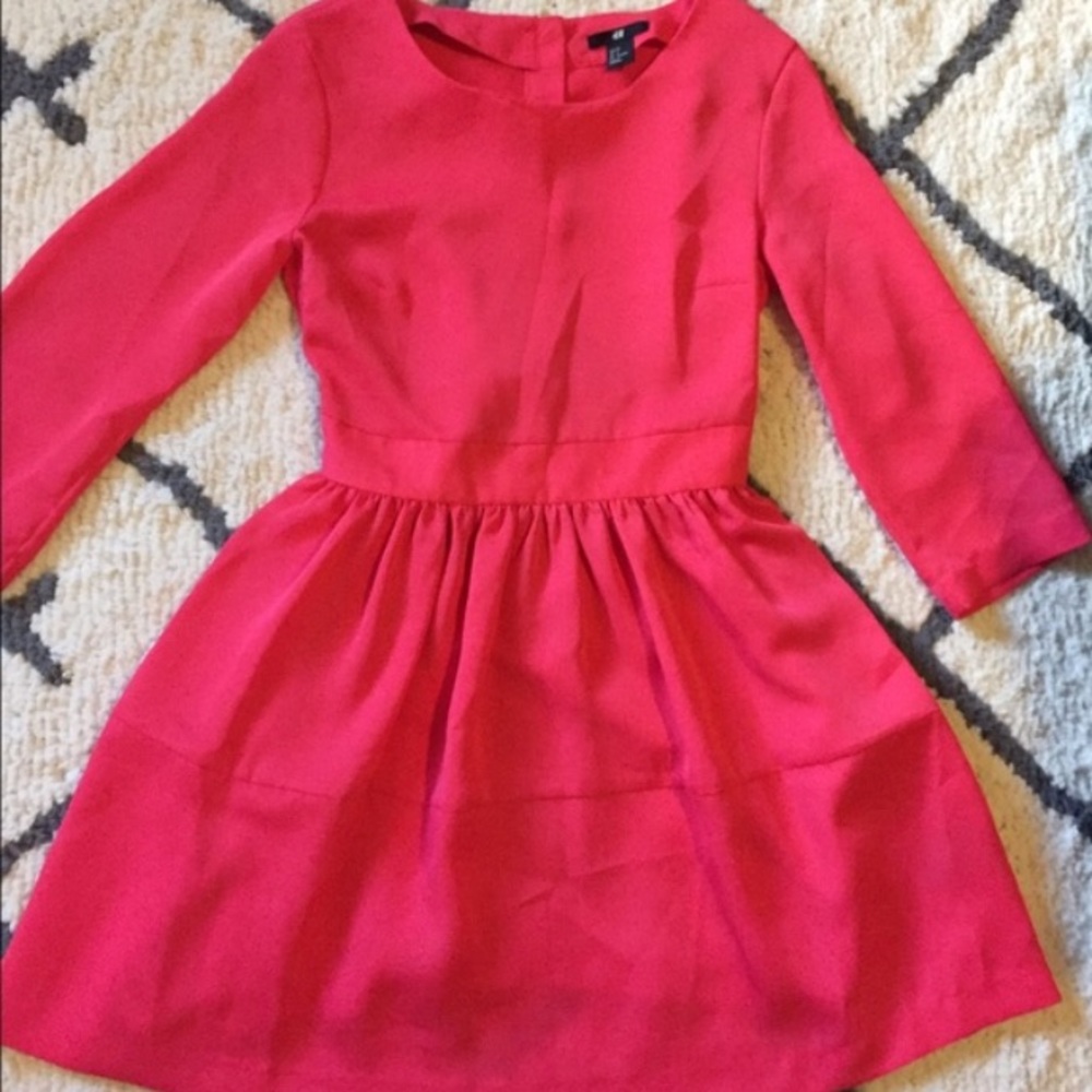 H&M pink dress
