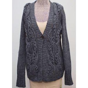 JCrew Corvara Cable Cardigan