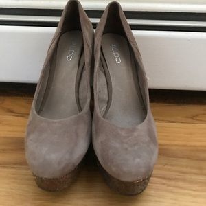 Aldo Situla Size 10 Wedges worn twice