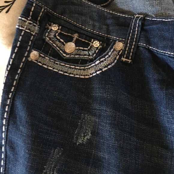 7 For All Man Kind boot cut jeans - Picture 2 of 4