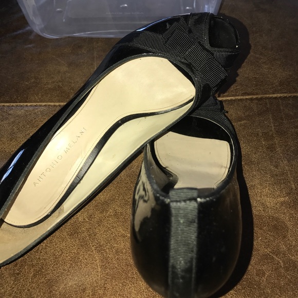Beautiful and classy black peep toe heels - Picture 4 of 4