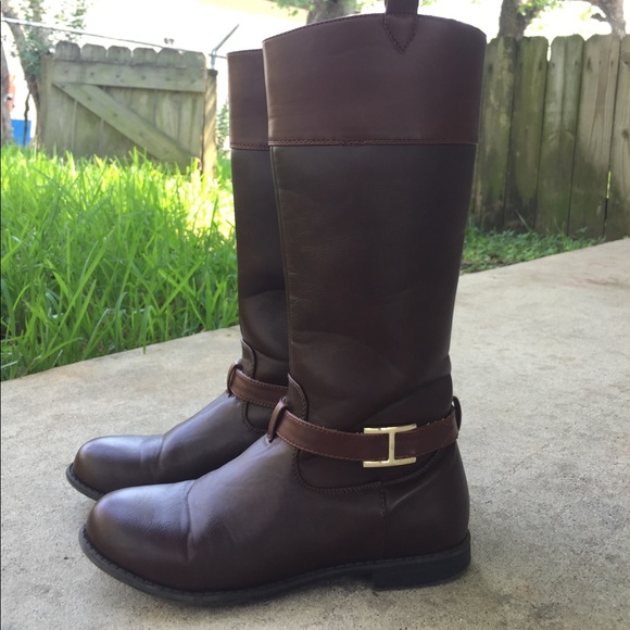 Other - Long brown winter boots Tommy Hilfiger