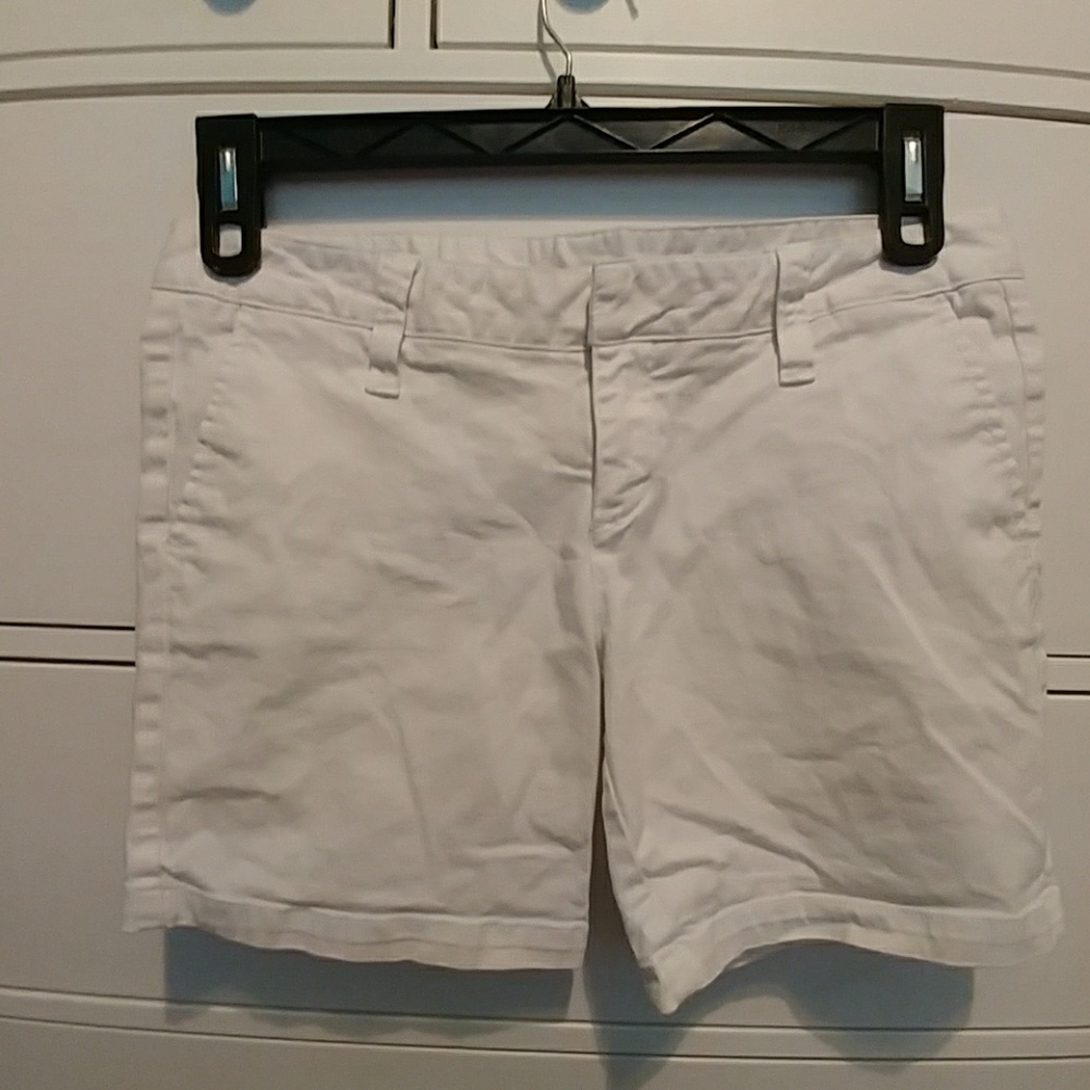White Hurley Shorts