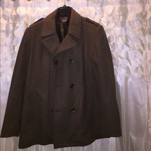 Great winter jacket with unique sweater detail!