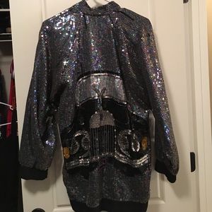 Vintage Sequin Rolls Royce Jacket
