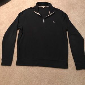Men's XL Burberry Crew / Zipper Sweater