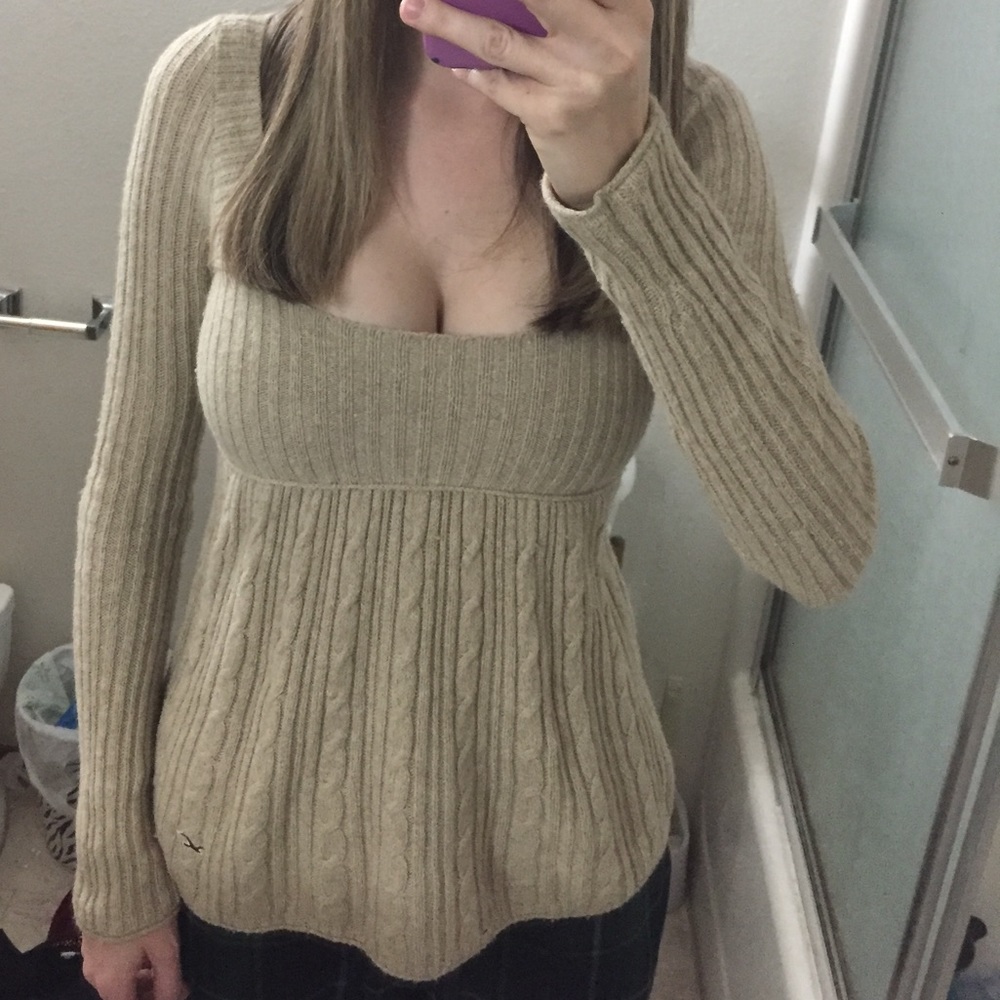 Hollister Babydoll Sweater Sz Small