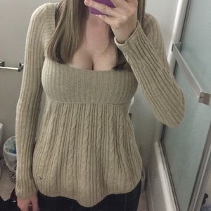 Hollister Babydoll Sweater Sz Small