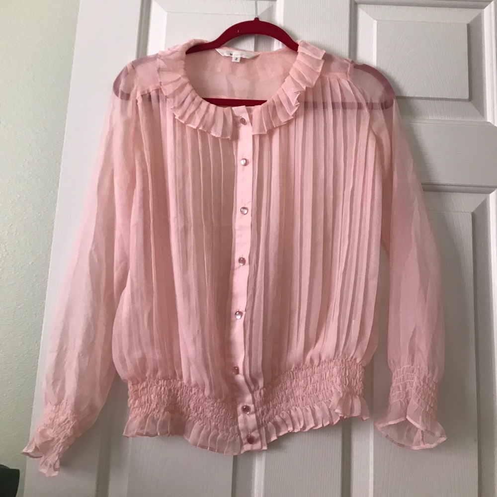 2 sheer shirts bundle