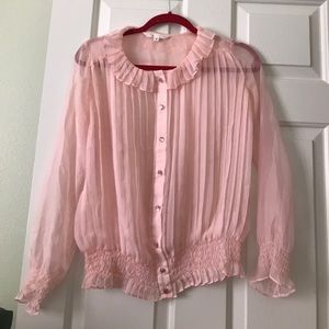 2 sheer shirts bundle