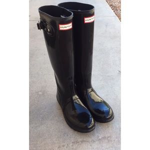 Original Tall Hunter Gloss Rain Boots