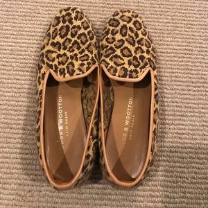 Stubbs and Wootton leopard slippers