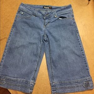 Rewind Size 5 Bermuda cut Jean Shorts