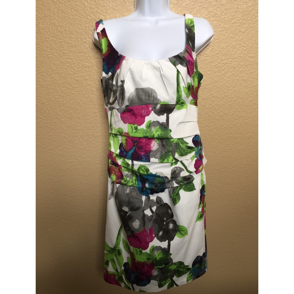 Suzi Chin for Maggy boutique floral dress