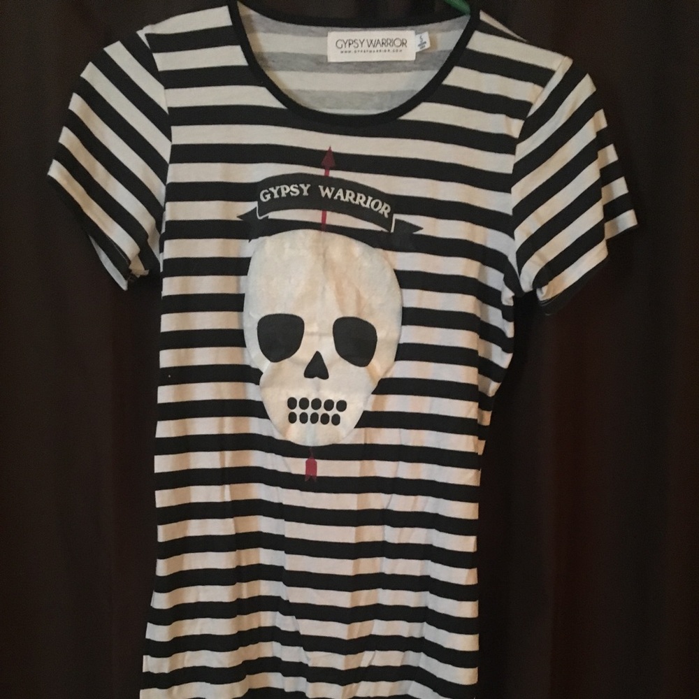 Gypsy Warrior stripe tshirt dress