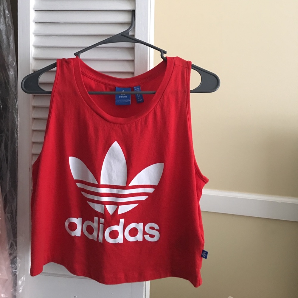Adidas crop tank