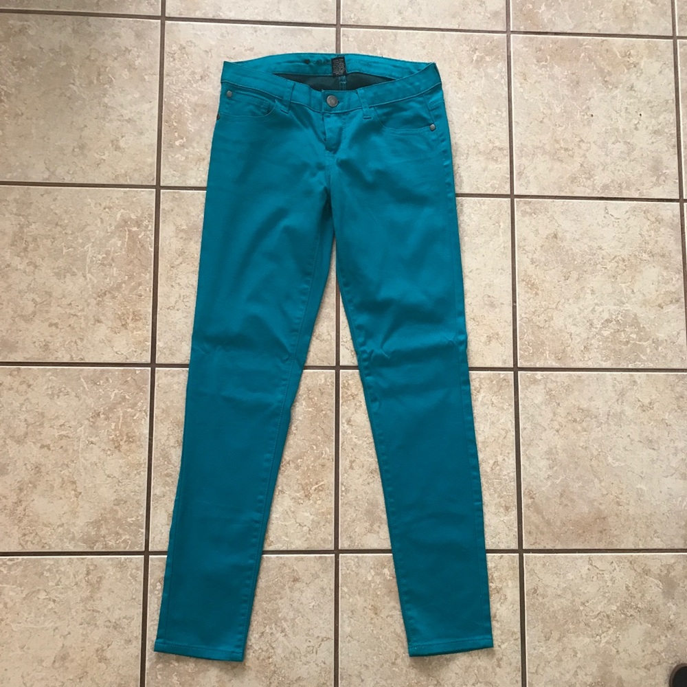 Celebrity Pink Bright Blue Skinny Pants