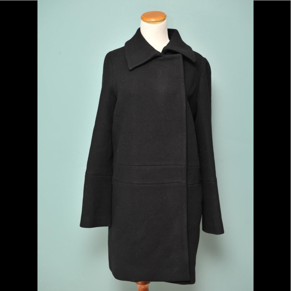 NWT J.crew stadium clothes drop waist wool coat - Picture 3 of 6