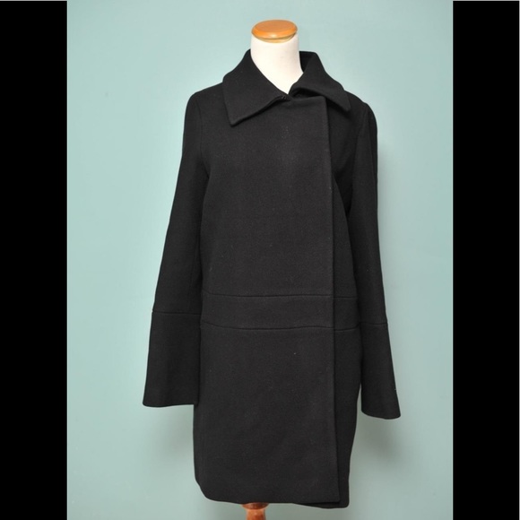 NWT J.crew stadium clothes drop waist  wool coat - Picture 3 of 6
